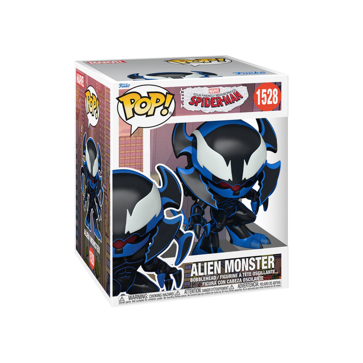 Figuras Pop Friendly Neighborhood Spider-Man Super Sized POP! Marvel Vinyl POP3 15cm