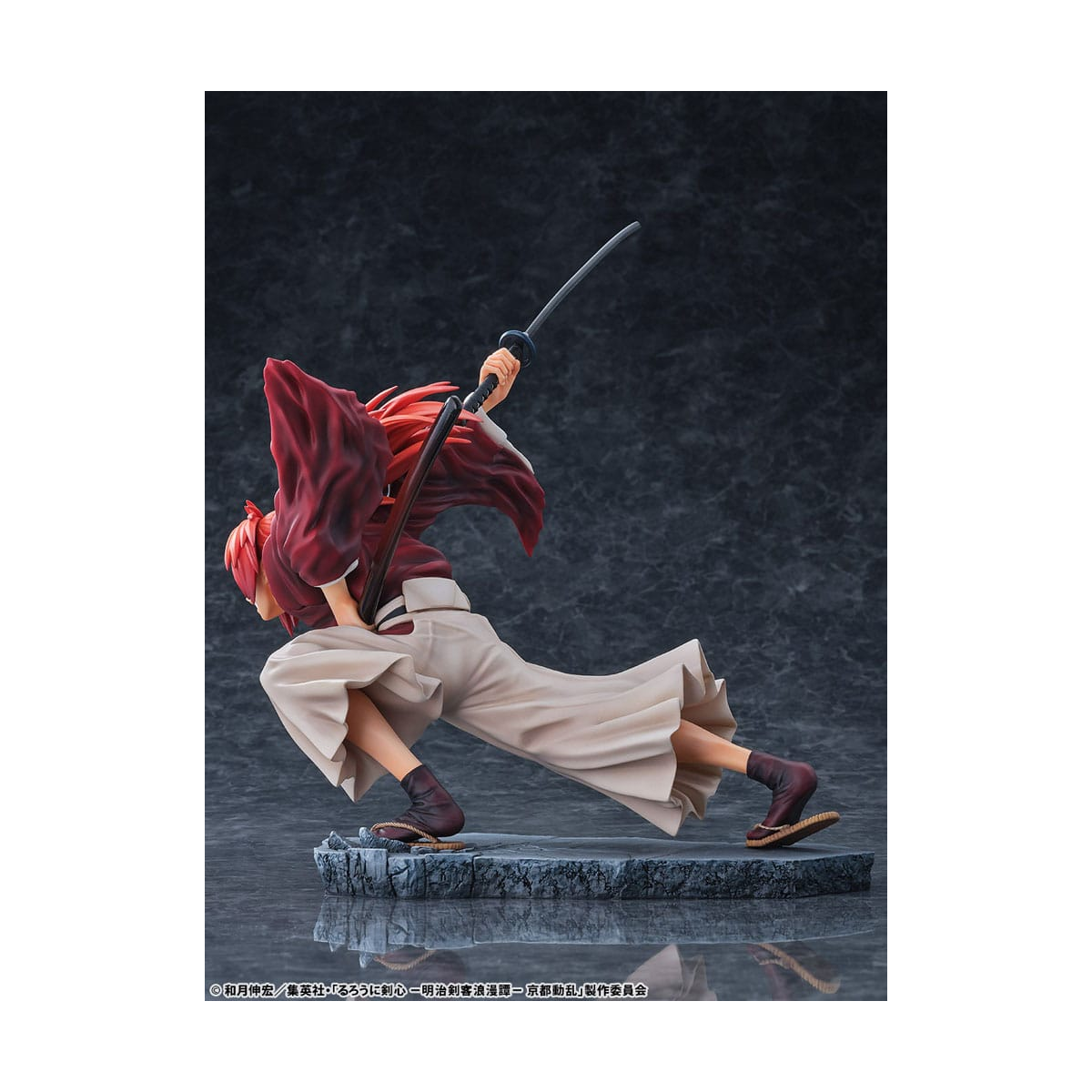 Rurouni Kenshin: Meiji Kenkaku Romantan Kyoto Douran 1/6 Kenshin Himura Amakakeruryuunohirameki Ver. 26cm