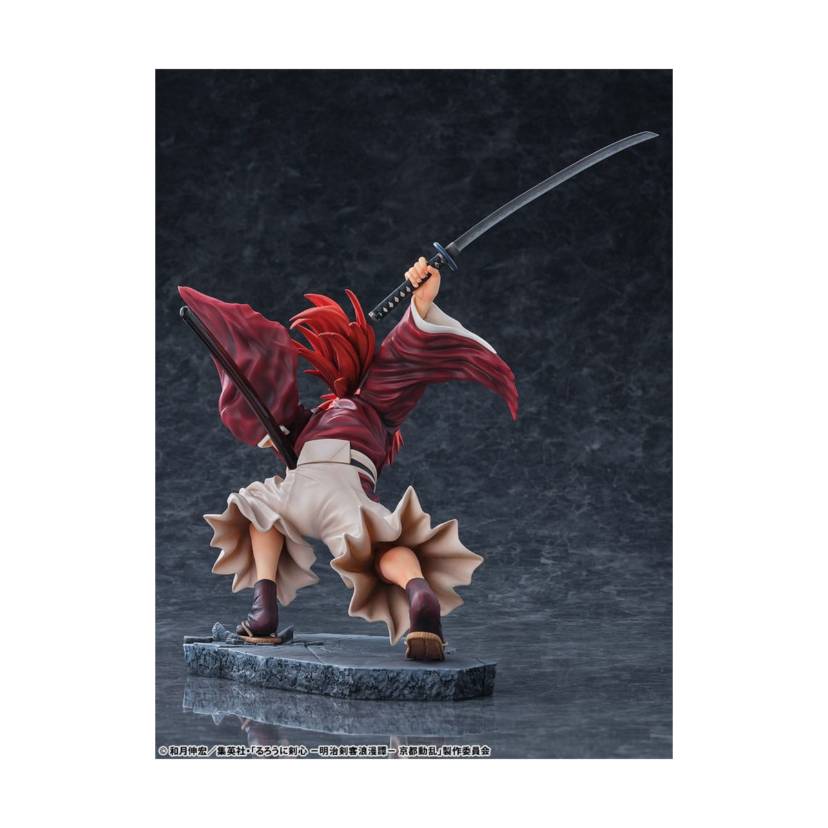 Rurouni Kenshin: Meiji Kenkaku Romantan Kyoto Douran 1/6 Kenshin Himura Amakakeruryuunohirameki Ver. 26cm