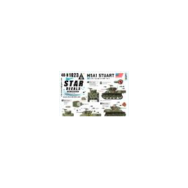  US M5A1 Stuart - Light Tank.NW Europe in 1944-45.