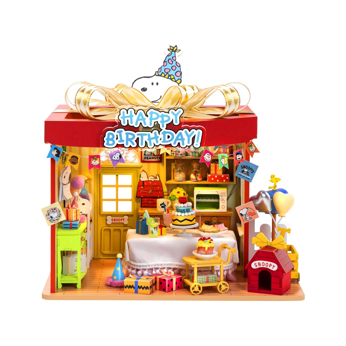  Peanuts Puremind Birthday Party Building Set