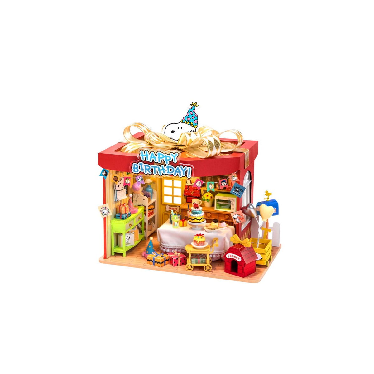 Juegos de edificación Peanuts Puremind Birthday Party Building Set