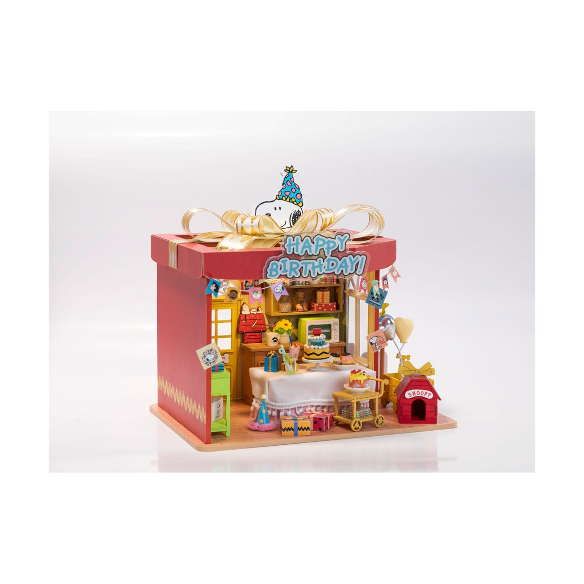 PASY-1202 Peanuts Puremind Birthday Party Building Set