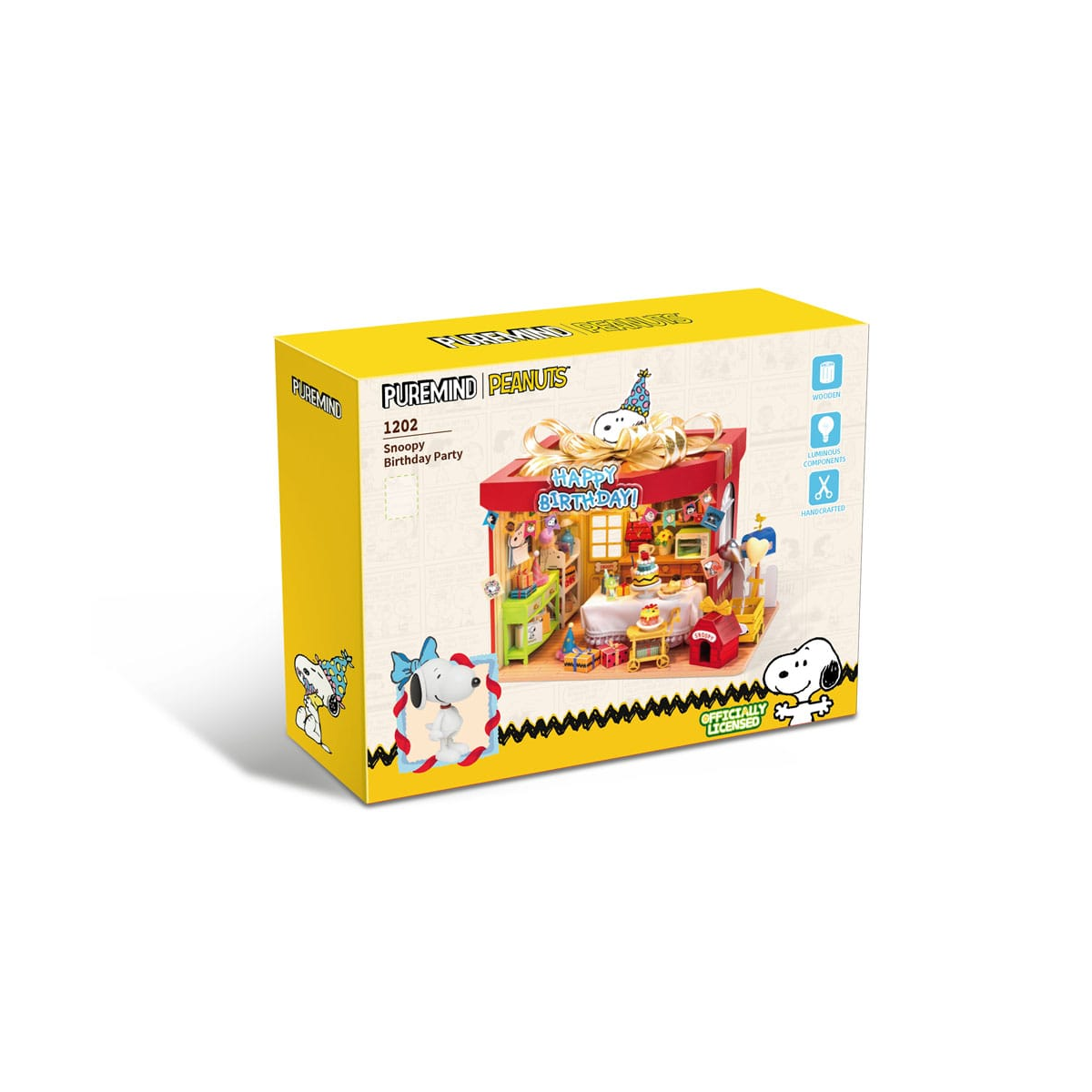 Peanuts Puremind Birthday Party Building Set