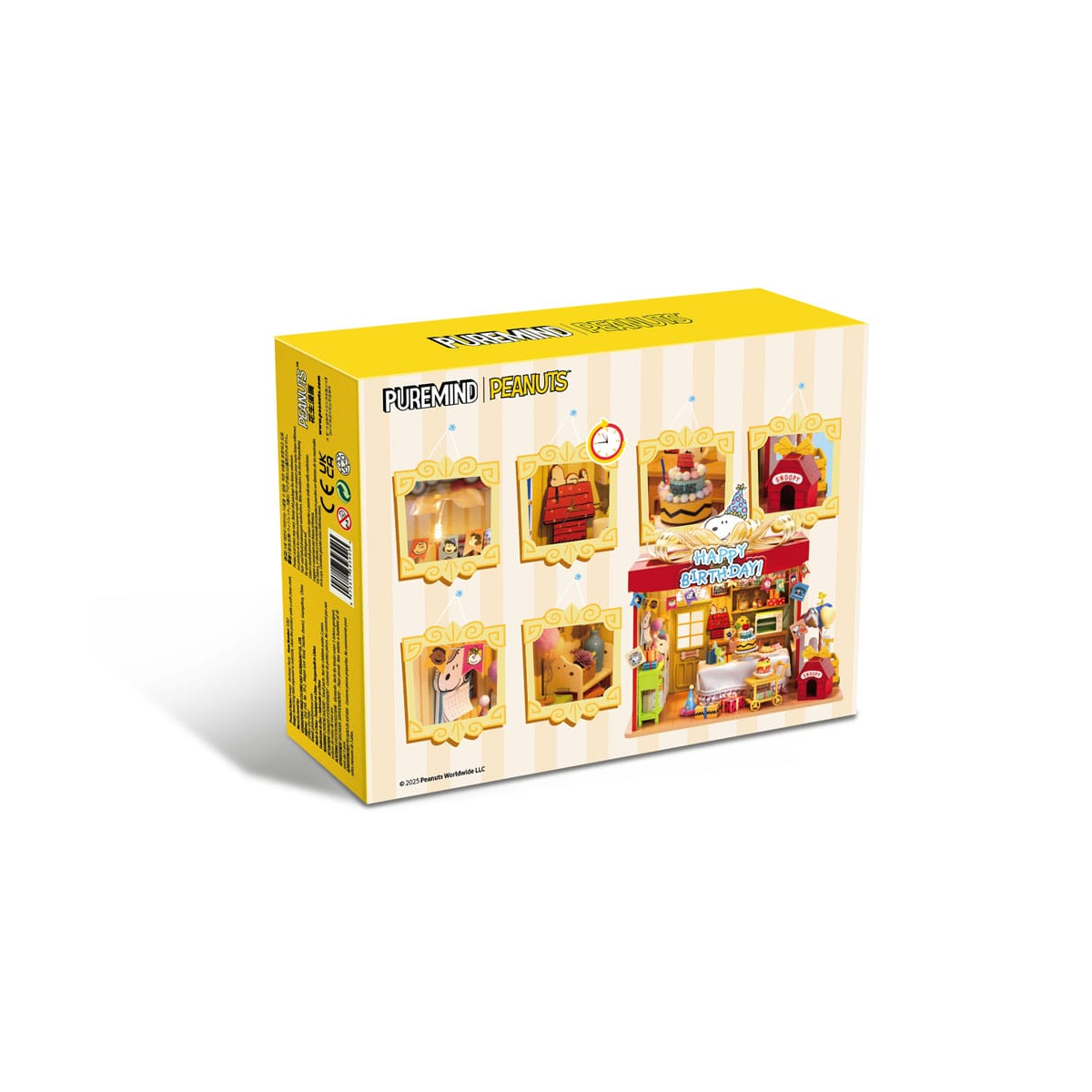 Peanuts Puremind Birthday Party Building Set