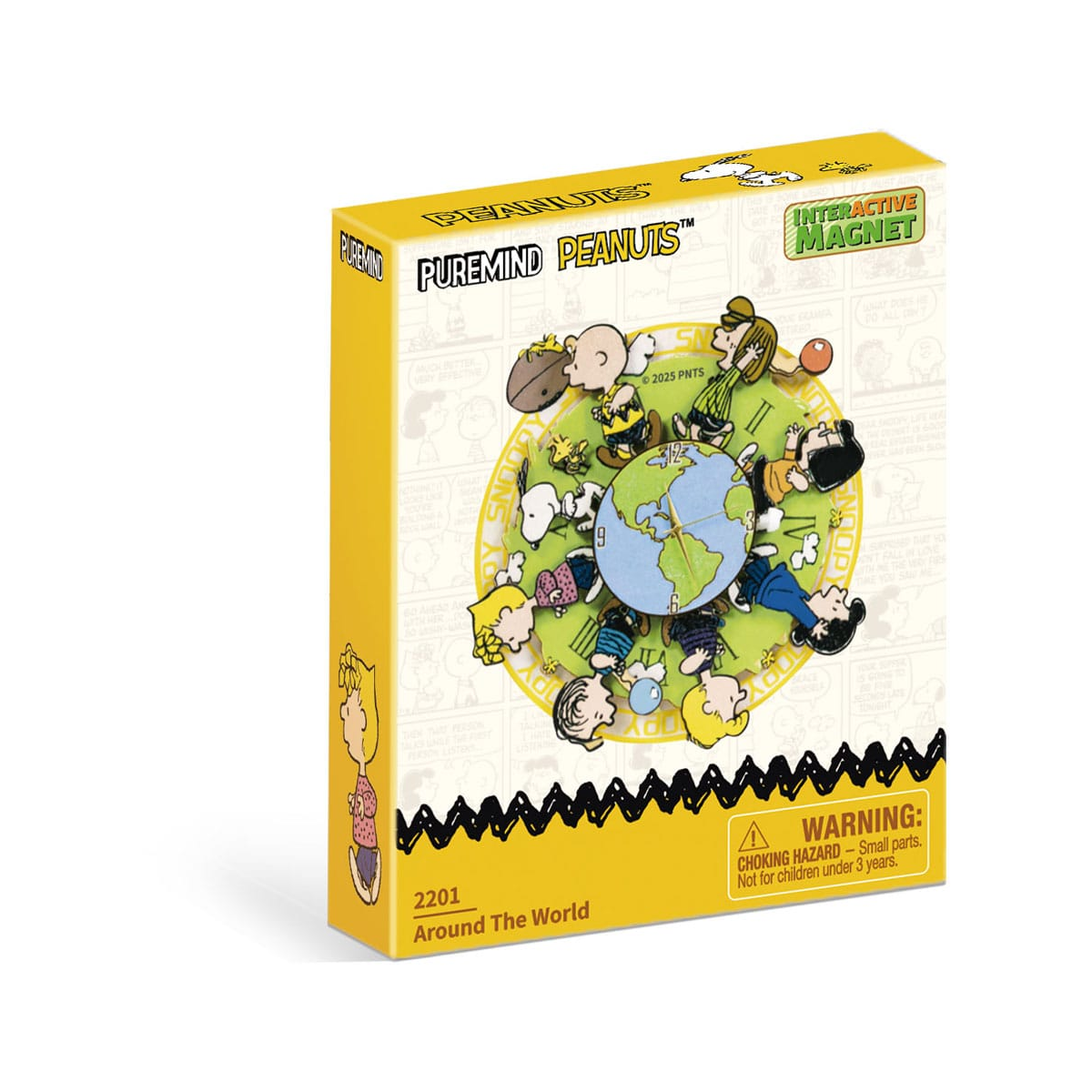 Imanes Peanuts Puremind magnet Around the World