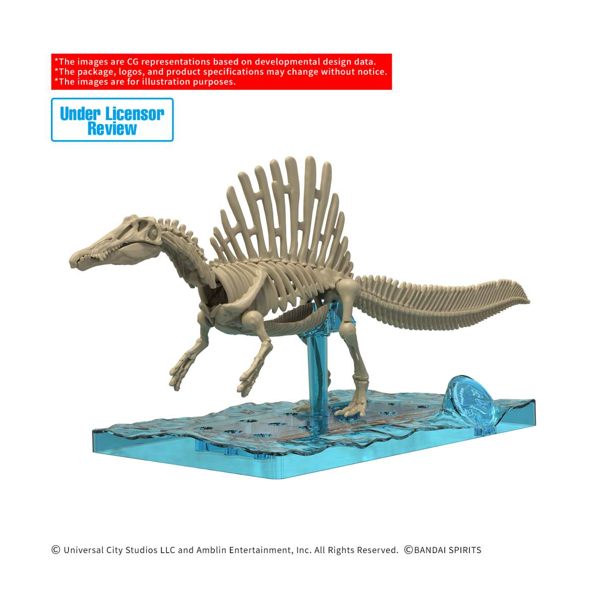Maquetas de cultura pop y manga Plannosaurus Jurassic World Spinosaurus
