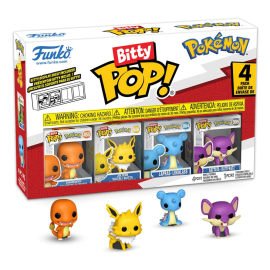  Pokémon - pack of 4 Bitty POP figures! Vinyl Series 2 2 cm