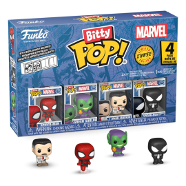 Spider-Man - pack of 4 Bitty POP figures! Vinyl Series 1 2 cm
