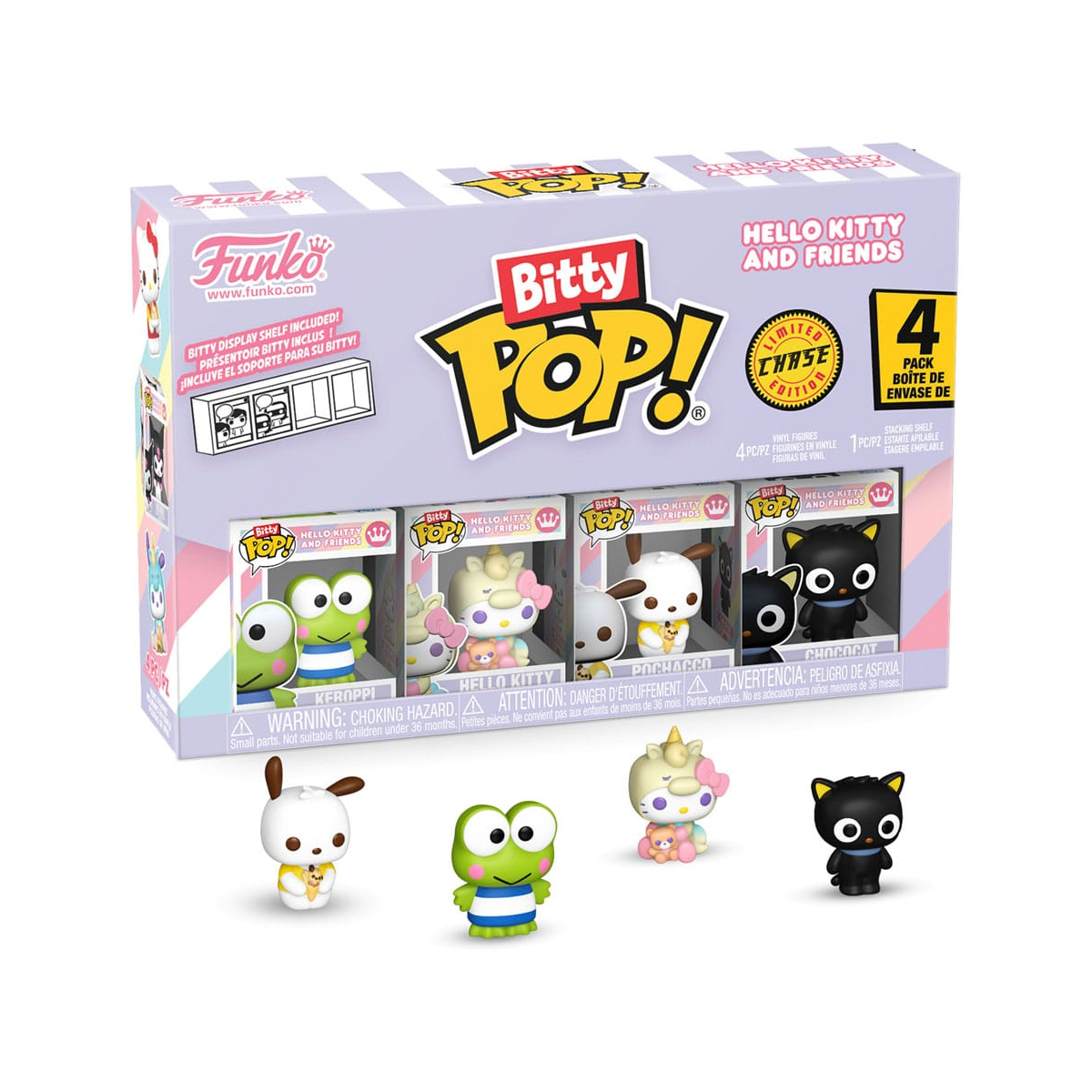  Hello Kitty and Friends - pack of 4 Bitty POP figures! Vinyl Series 2 2cm