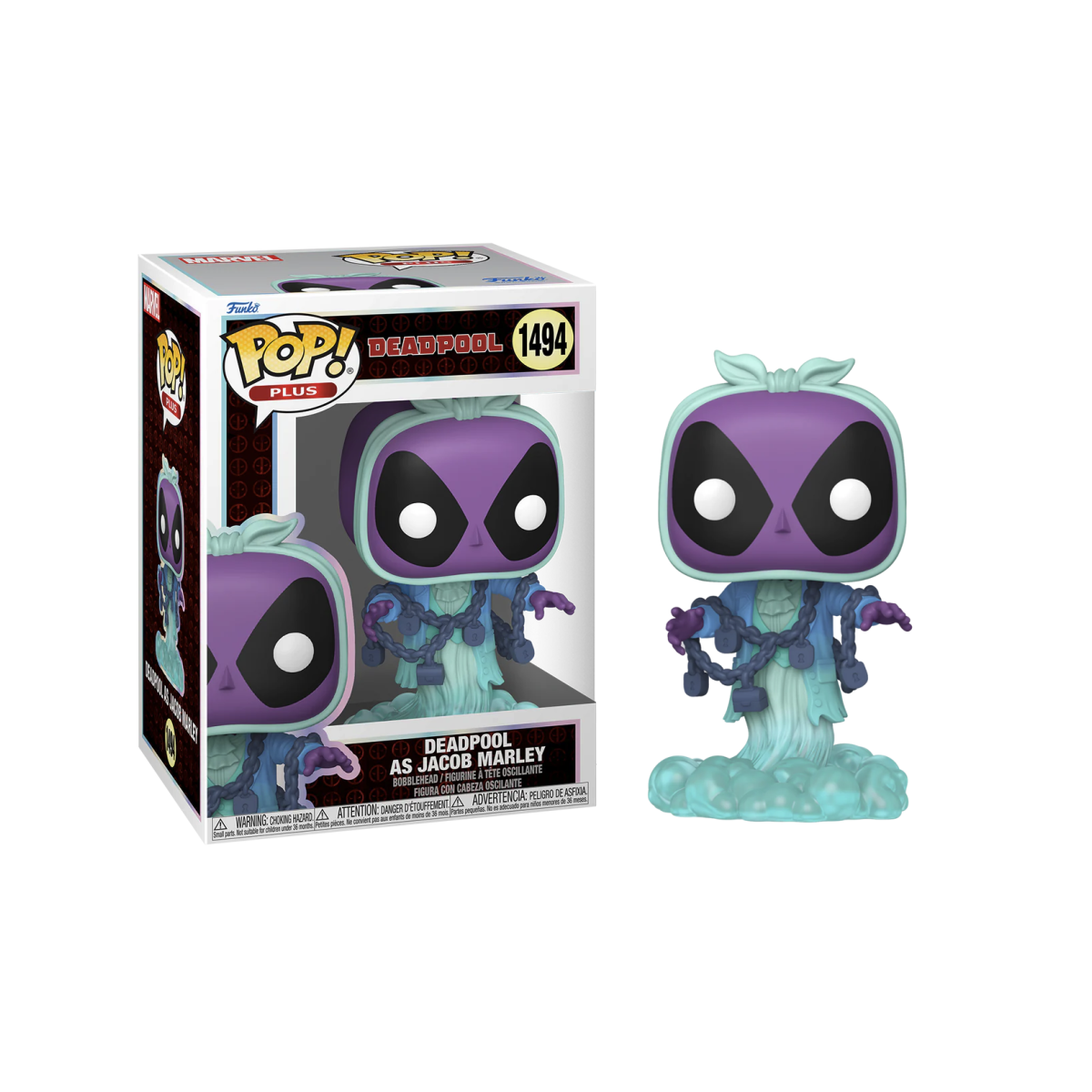  DEADPOOL - POP Plus N° 1494 -Deadpool As Jacob Marley