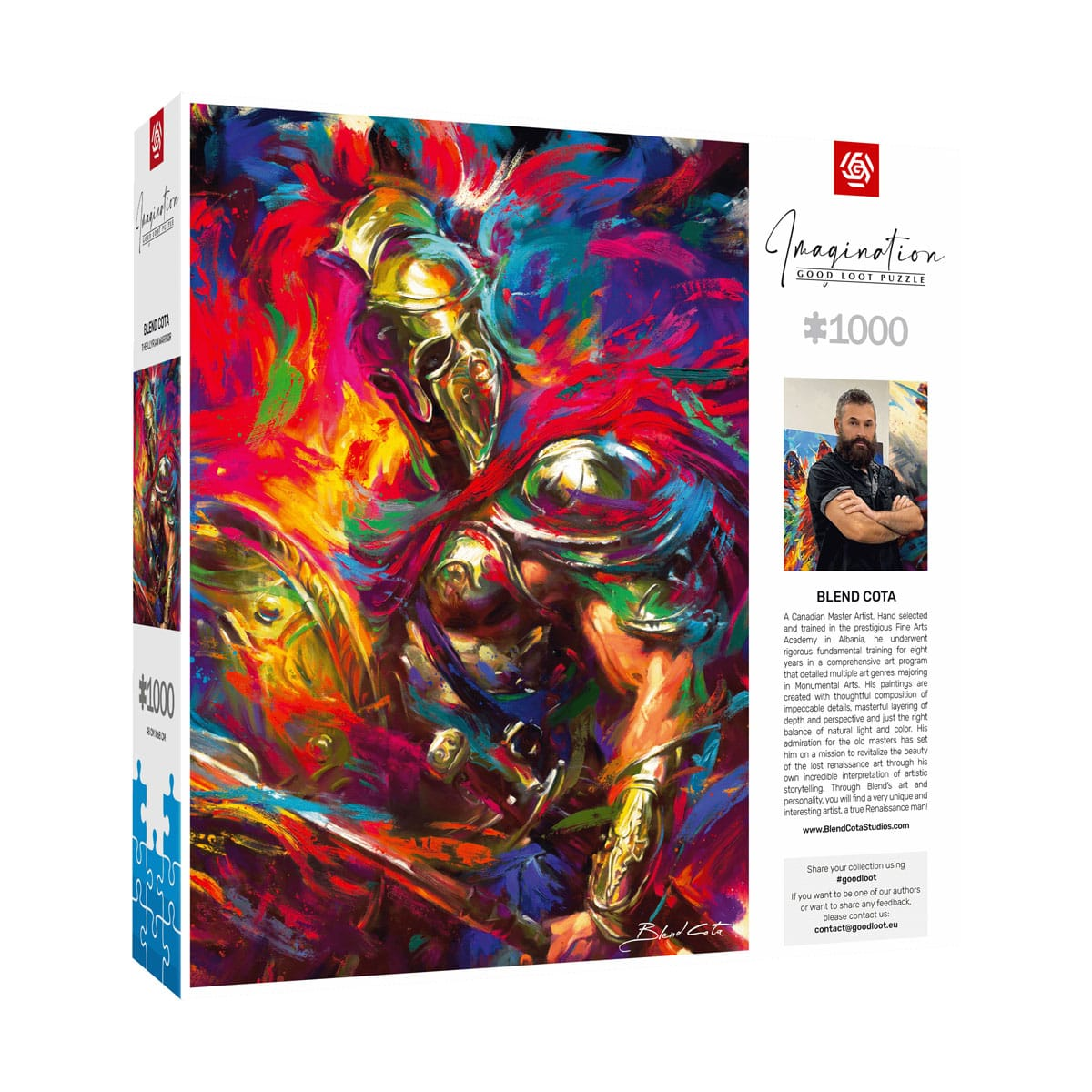 Puzzle Blend Cota - The Illyrian Warrior Puzzle (1000 pieces)