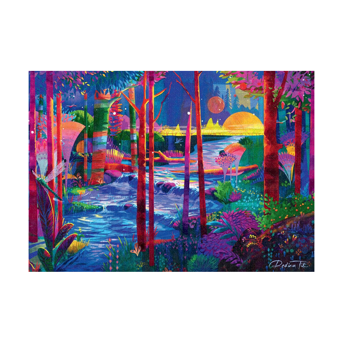  Redina Tili - Sleeping Giants Puzzle (1000 pieces)