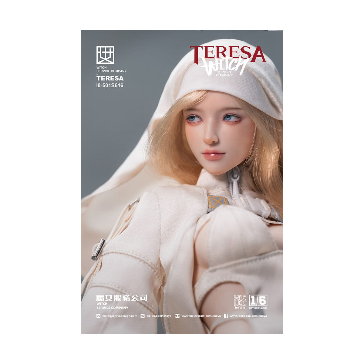 I8T-I8-501S616 Original Character - 1/6 Witch figure "Teresa" 30 cm