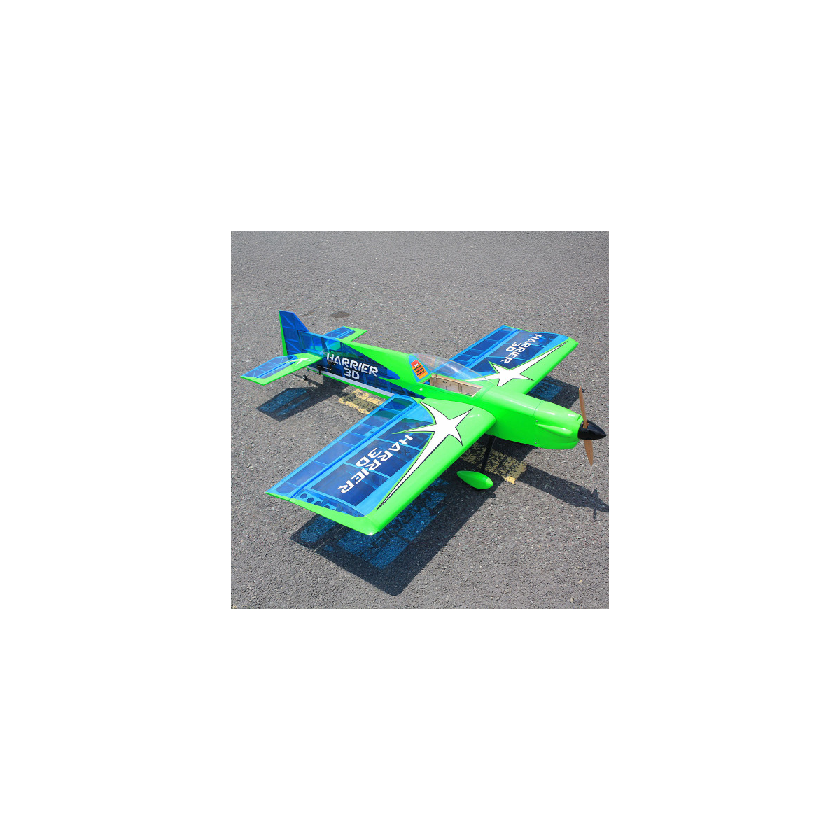  Harrier 3D FunFly 1.5m 15-20cc ARF (Reinforced Version) RC Thermal Aircraft