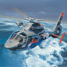  Plastic Model Helicopter Dauphin II SA365N