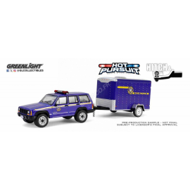  2001 JEEP CHEROKEE WITH TRAILER "NEW YORK STATE POLICE"