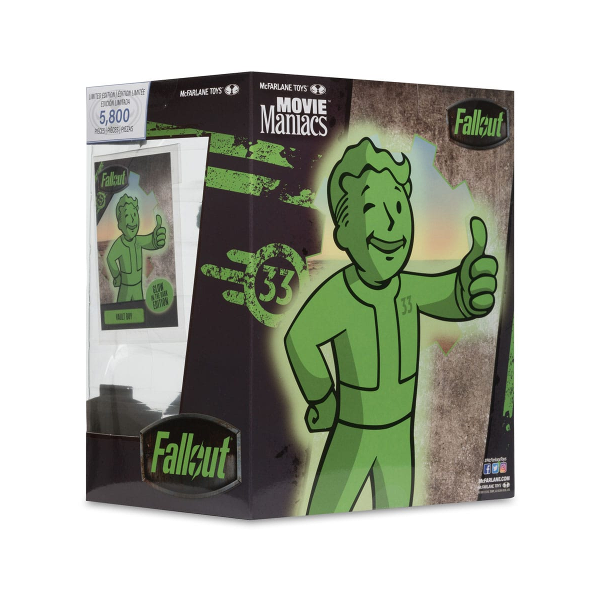 Fallout Movie Maniacs Vault Boy 13 cm