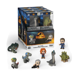  JURASSIC WORLD - Jurassic World - Vinyl Figures (BOX 12 Figures)