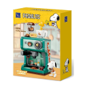 Dioramas Snoopy Pantasy Retro Time Series Coffee Maker 20cm Dioramas Snoopy Pantasy Retro Time Series Coffee Maker 20cm