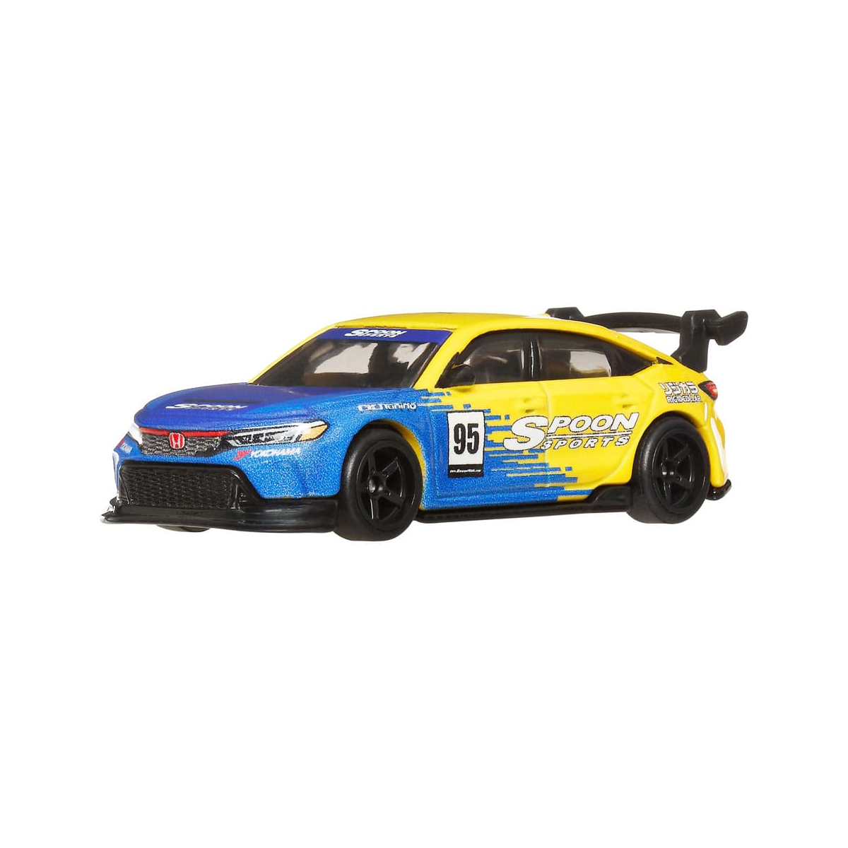 Mattel Hot Wheels Premium 2-Pack Diecast Car Culture 1/64 '99 Honda Civic Type R (EK9) & Honda Civic Type R