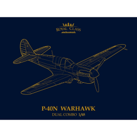  EDUARD R0025 P-40N WARHAWK ROYAL CLASS DUAL COMBO 1/48