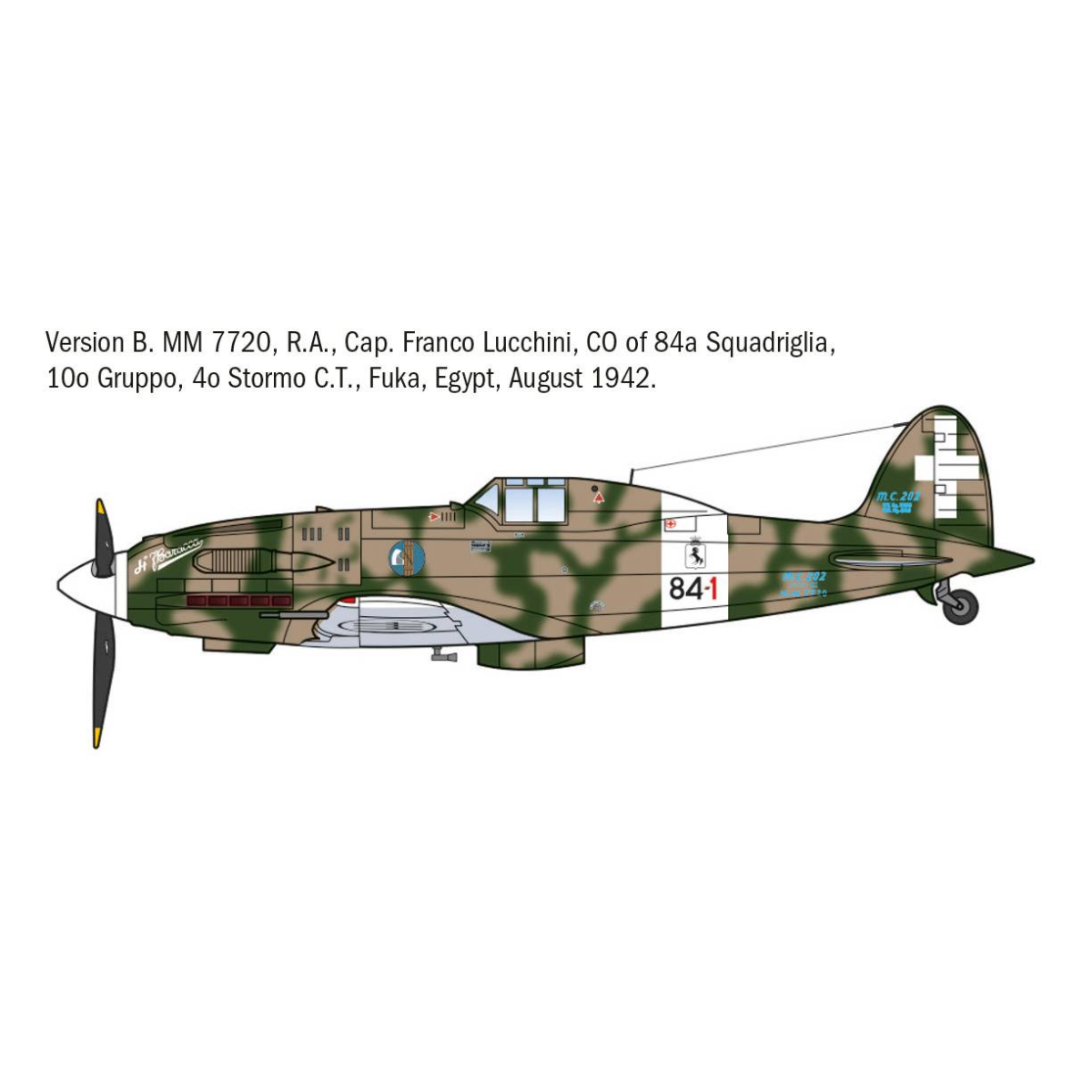 Italeri MC.202 Folgore Aces