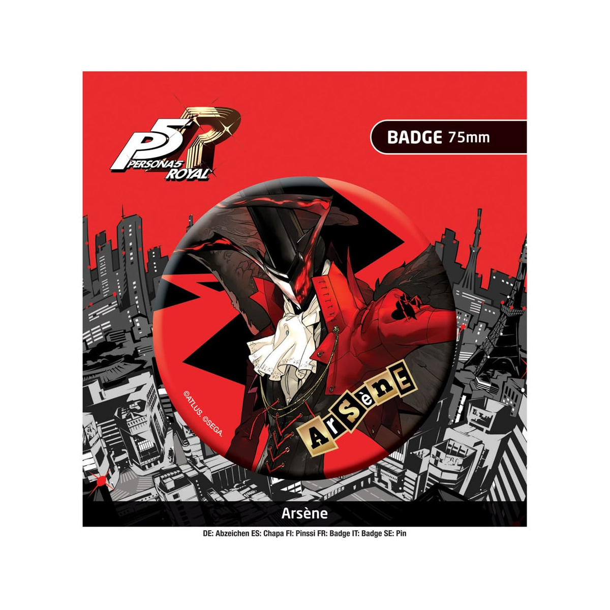  Persona 5 Royal pin Arsene