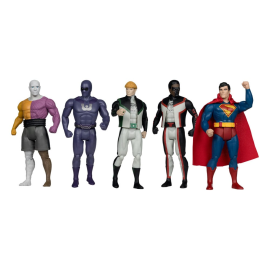 Figurita Superman (2025) DC Direct Pack 3 Super Powers Gold Label Figures 11 cm