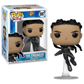  Superman (2025) POP! Plus Movies Vinyl figures The Engineer (Metallic) 9 cm