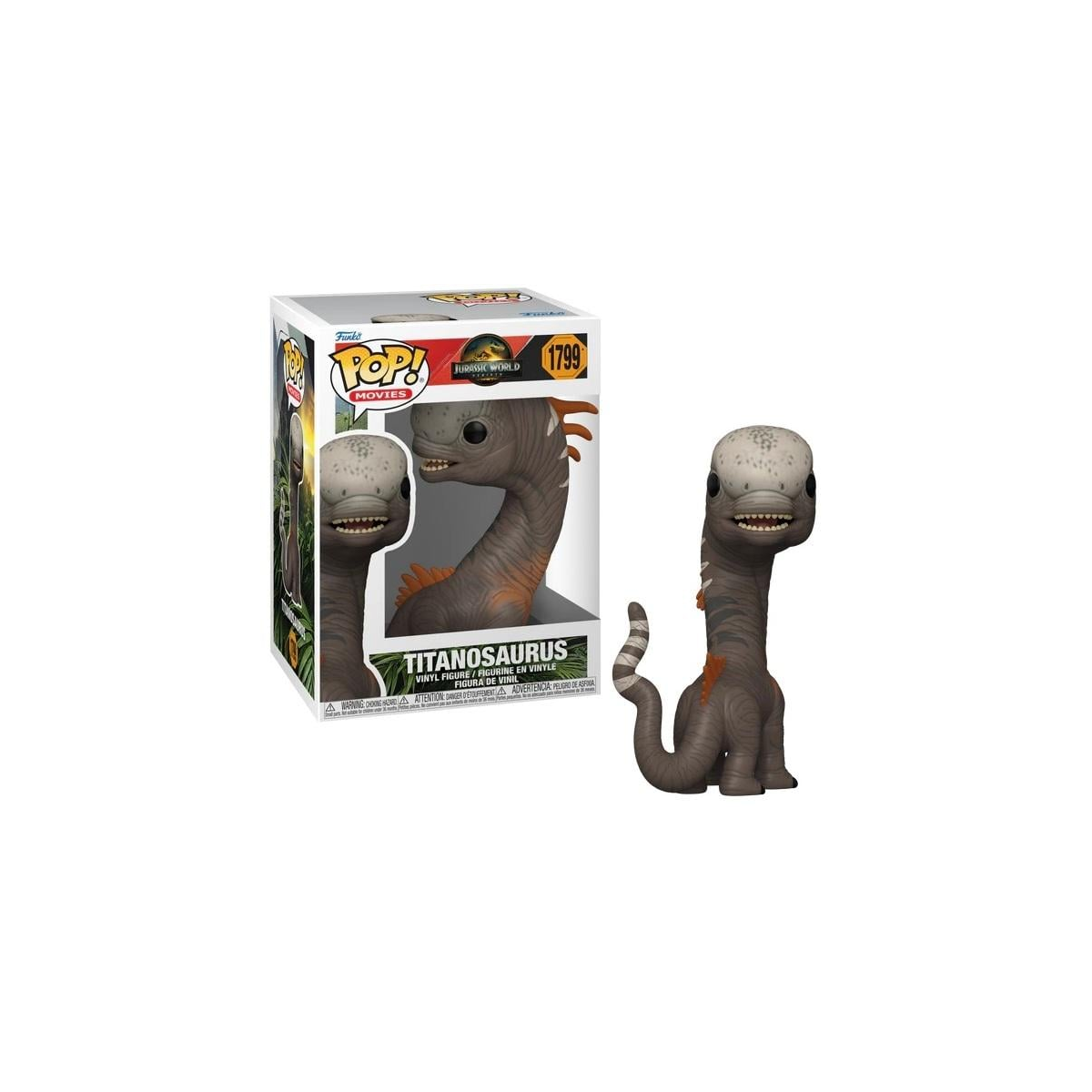  Jurassic World: Renaissance POP! Movies Vinyl Figure Titanosaurus 9 cm