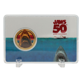  Jaws Collectible Coin 50th Anniversary 24k Gold Plated Limited Edition
