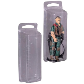  Pack of 50 Clamshell PET Protective Boxes for Action Figures