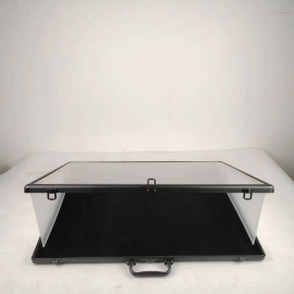  Evoretro Black aluminum display case