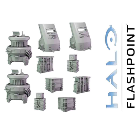  Halo: Flashpoint - Unsc Scenery Set