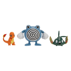 Pokémon - pack of 3 figures First Partner Battle Figure Set Charmander, Miamiasmus & Têtarte
