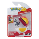 Jazwares Pokémon - Clip'n'Go Poké Balls Zebribon & Speed Ball
