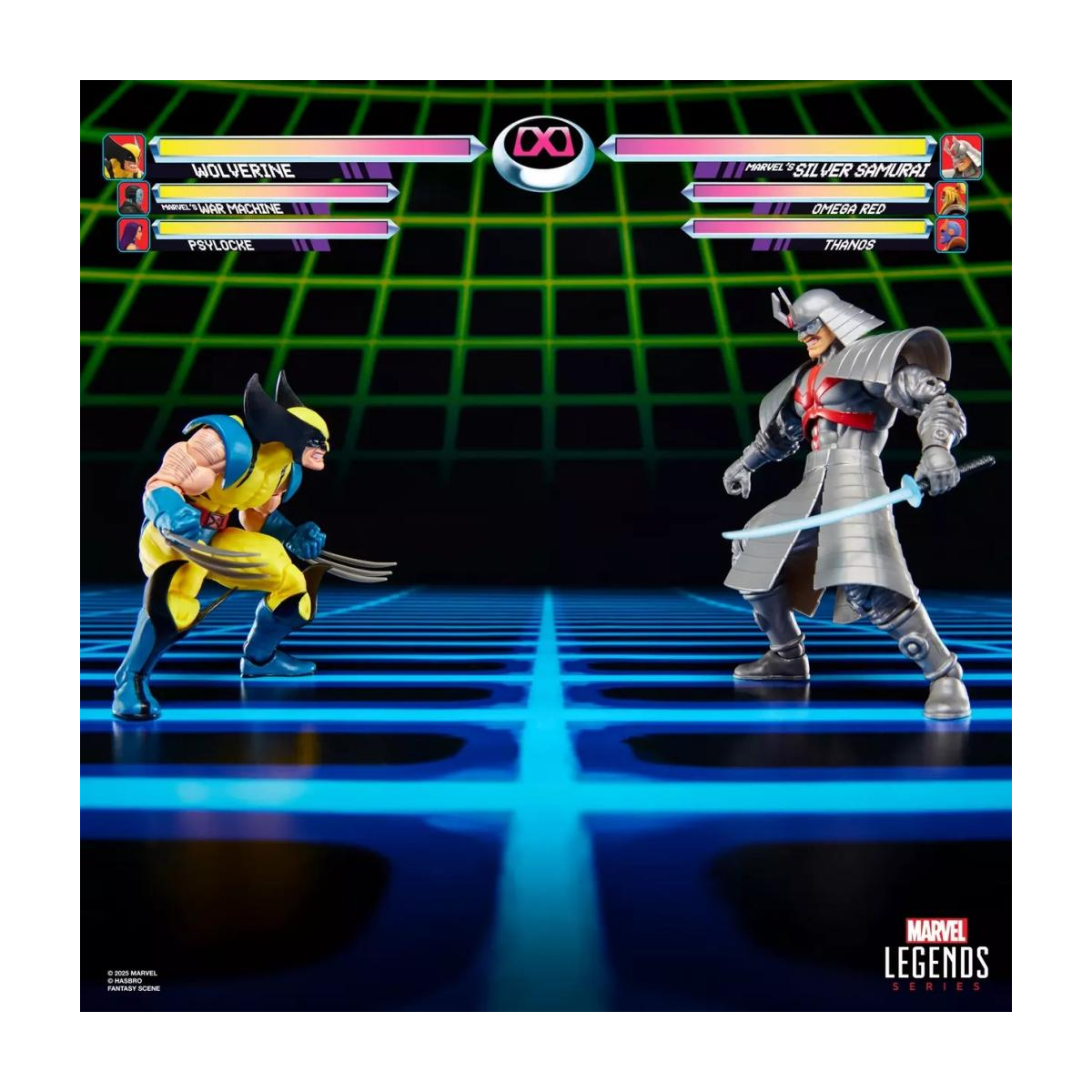 Figuras MARVEL - Wolverine vs Silver Samurai - Legend Series Figure 15cm
