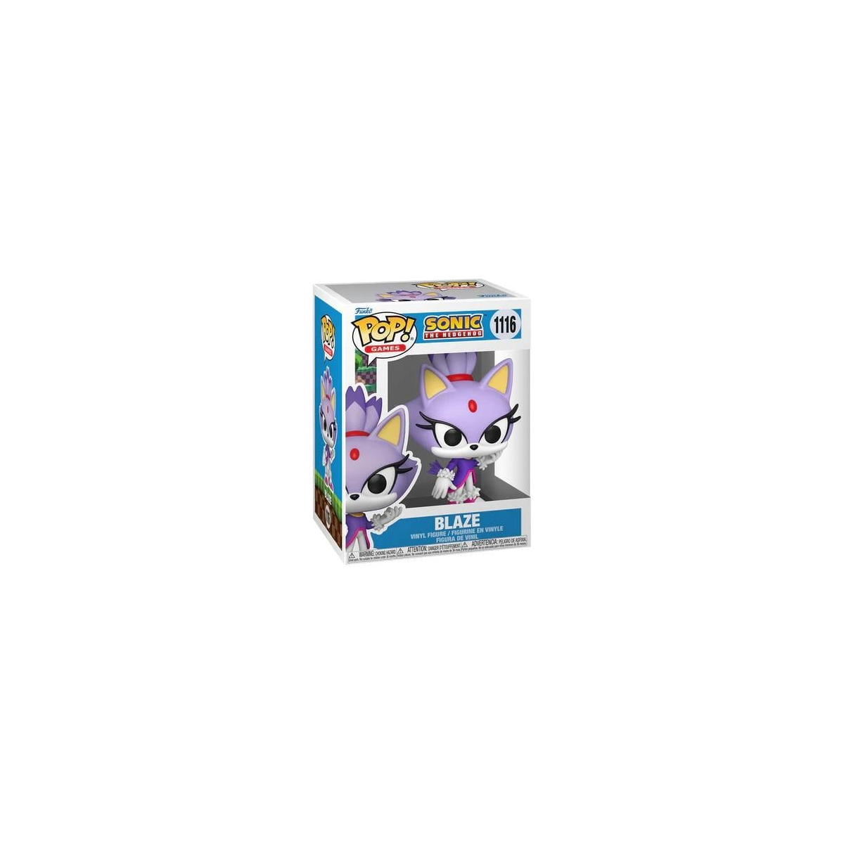 Figuras Pop SONIC - POP Games N° 1116 - Blaze The Cat