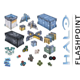  Halo: Flashpoint - Unsc Base Terrain Set