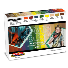  Acrylic paint BASIC COLORS Vol.2