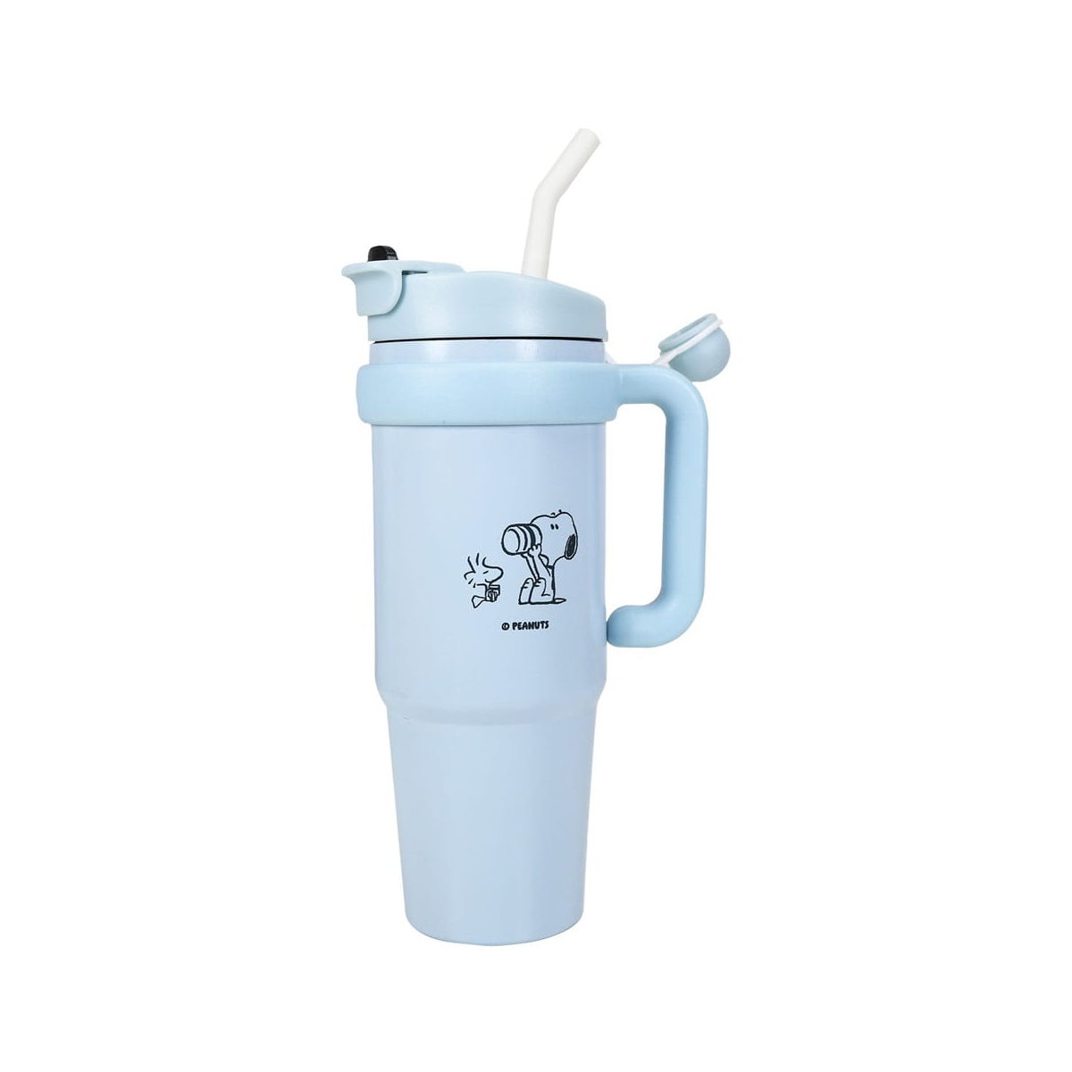 Peanuts - Snoopy 887 ml thermos cup with angled straw Peanuts - Snoopy 887 ml thermos cup with angled straw