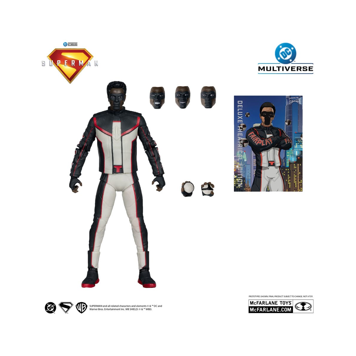 McFarlane Toys Superman (2025) - DC Multiverse figure Deluxe Theatrical Edition Mr. Terrific (Red Platinum Edition) 18 cm