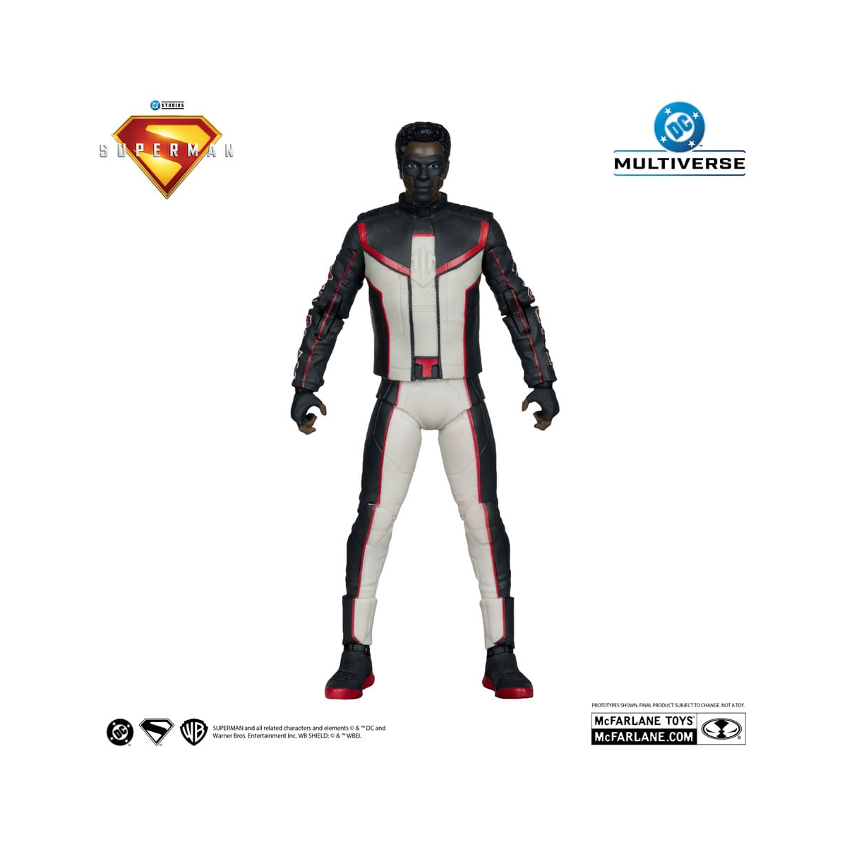 Superman (2025) - DC Multiverse figure Deluxe Theatrical Edition Mr. Terrific (Red Platinum Edition) 18 cm