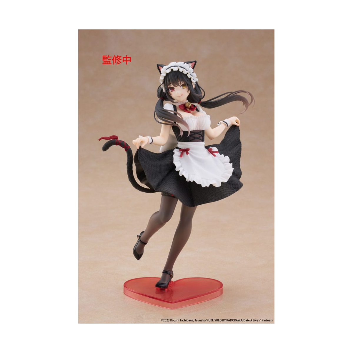  Date A Live V - Coreful Kurumi Tokisaki Cat Ear Maid Ver. 18cm