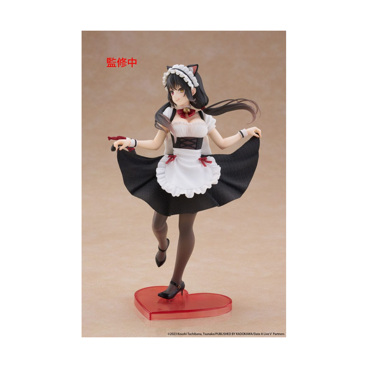 Taito Prize Date A Live V - Coreful Kurumi Tokisaki Cat Ear Maid Ver. 18cm