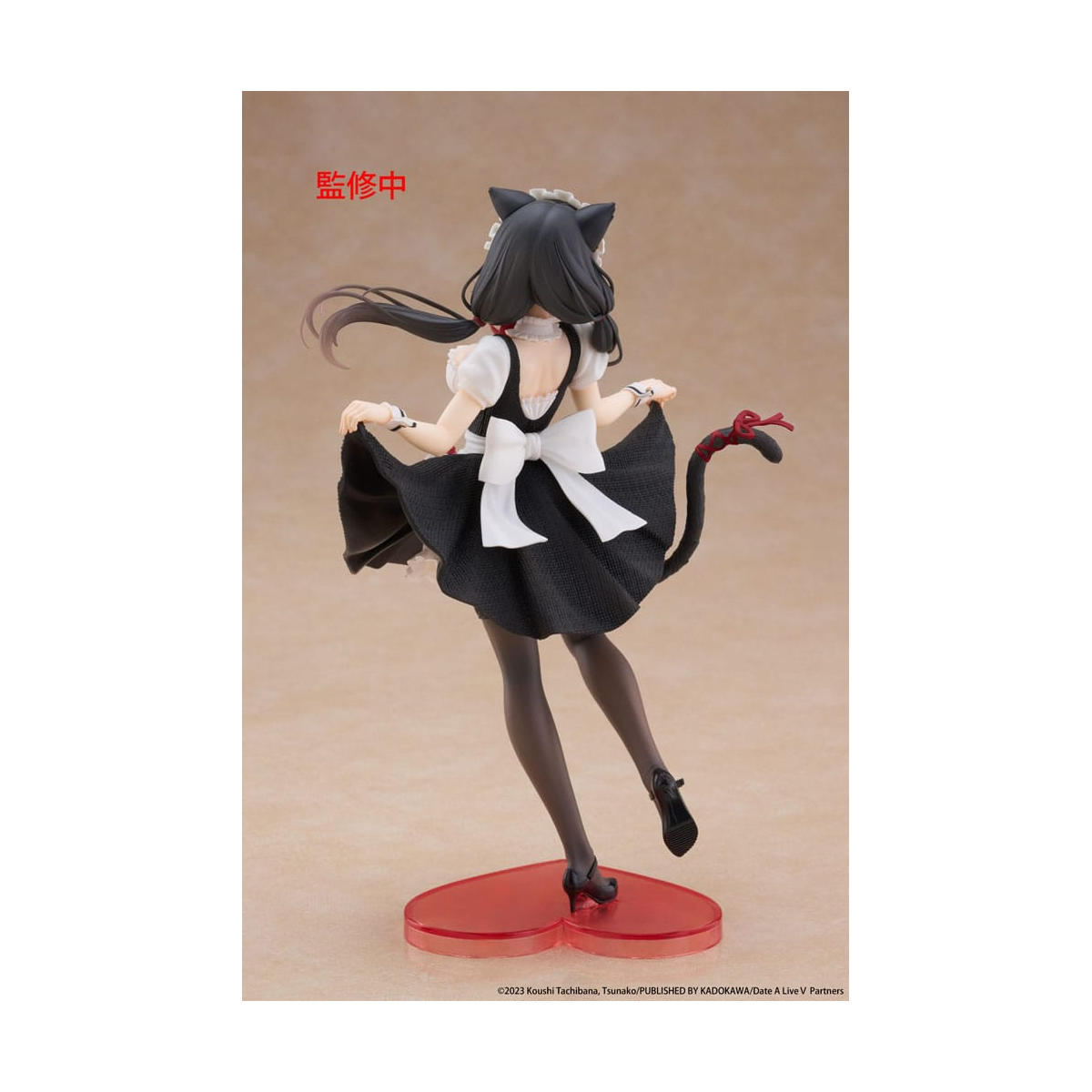 TAPR451896300 Date A Live V - Coreful Kurumi Tokisaki Cat Ear Maid Ver. 18cm