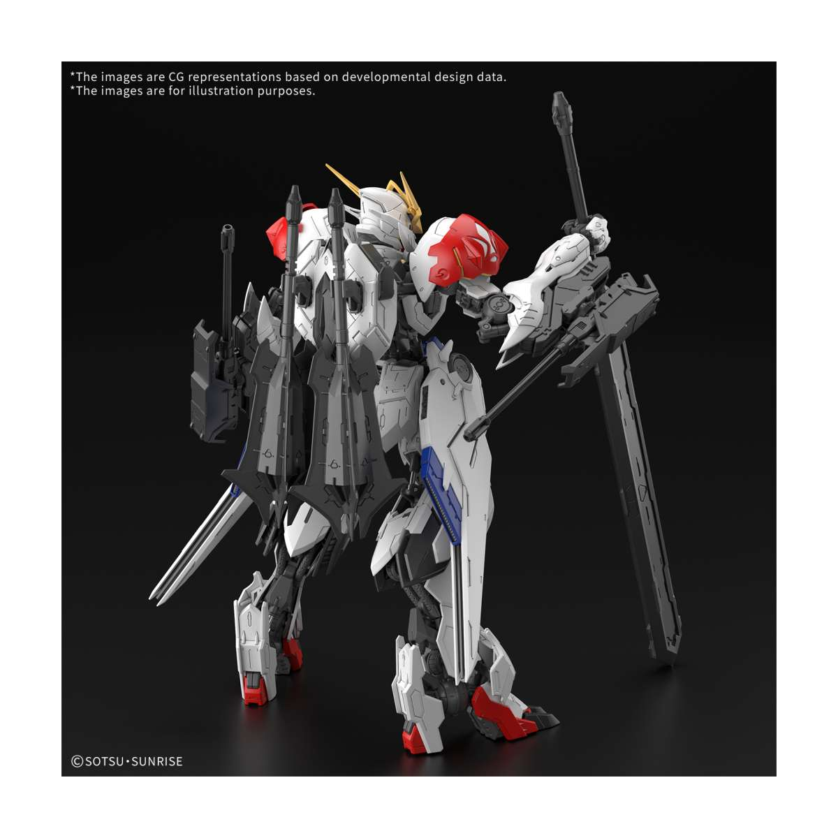 Maquetas de cultura pop y manga MG Gundam Barbatos - Lupus 1/100