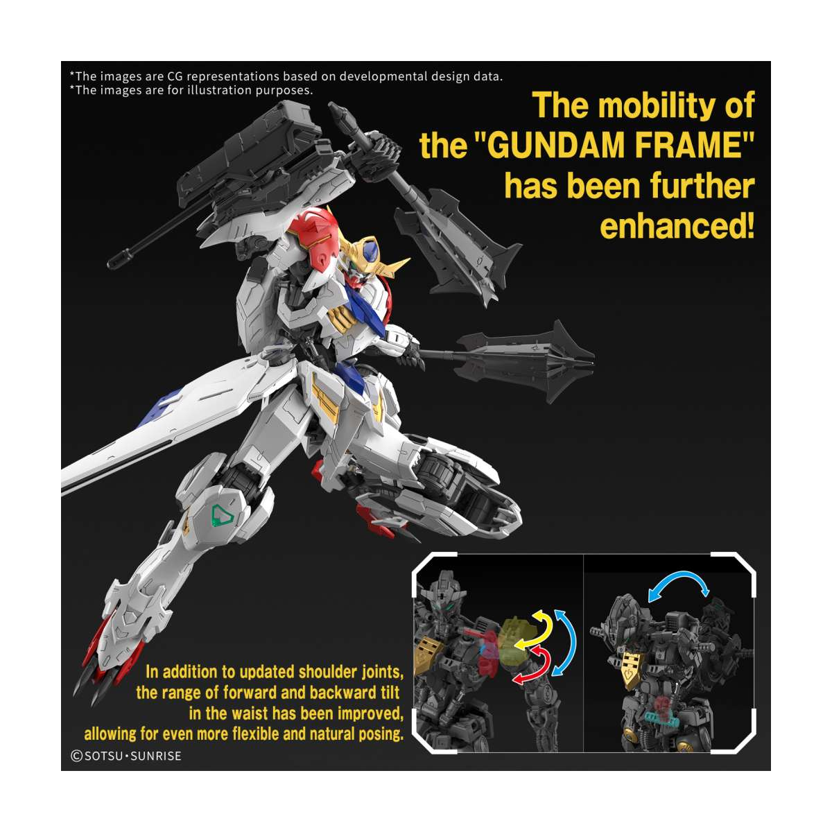 CO-107282 MG Gundam Barbatos - Lupus 1/100