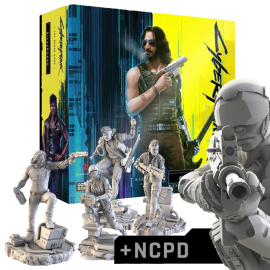  Cyberpunk 2077 Johhny Silverhand & NCPD Exp.